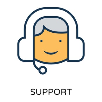 Trendy Client Support vector