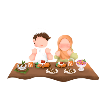 Iftar Ramadan illustration png