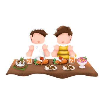Iftar Ramadan illustration png