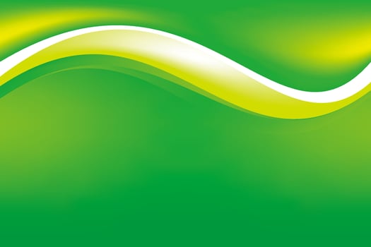 Abstract Natural Green Wavy Background vector