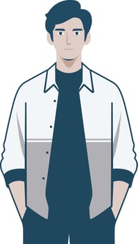 Handsome Boy Vector