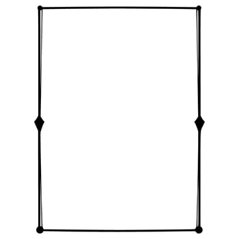 Frame Tribal Element Fill vector