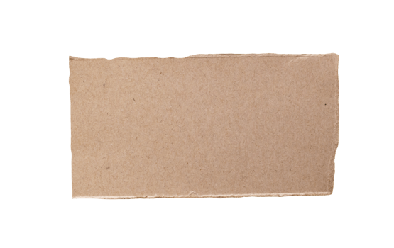 Ripped paper on transparent background. Torn paper. png