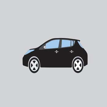 Black Car Vector