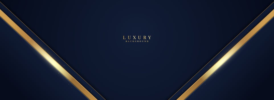 Luxury and elegant vector background illustration, business premium banner for gold and silver