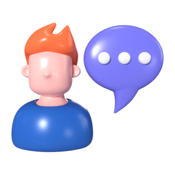 Comment 3D Illustration Icon png