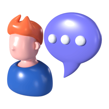 Comment 3D Illustration Icon png