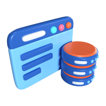 Database 3D Illustration Icon png