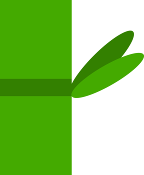 Green bamboo tree png