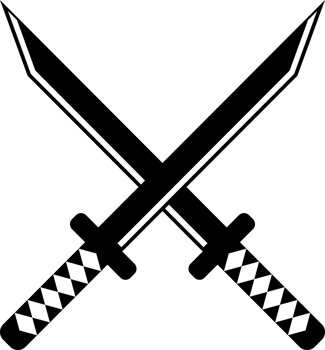 Katana sword samurai ronin japanese style icon png
