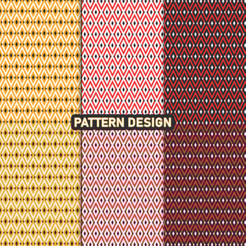 Pattern design tamplate vector