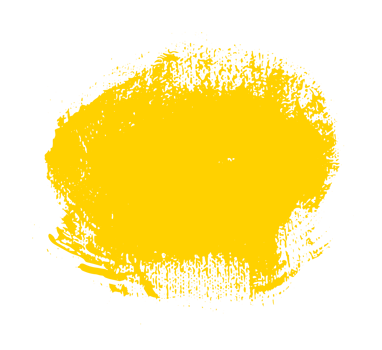 Hand drawn yellow color ink paint brush strokes isolated text design quote or text information. Graphic elements painted for text information, ads, offer, big, splatter stains, paintbrush, overlay. png