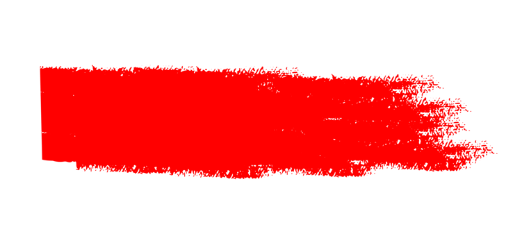 Hand drawn red color ink paint brush strokes isolated text design quote or text information. Graphic elements painted for text information, ads, offer, big, splatter stains, paintbrush, overlay. png