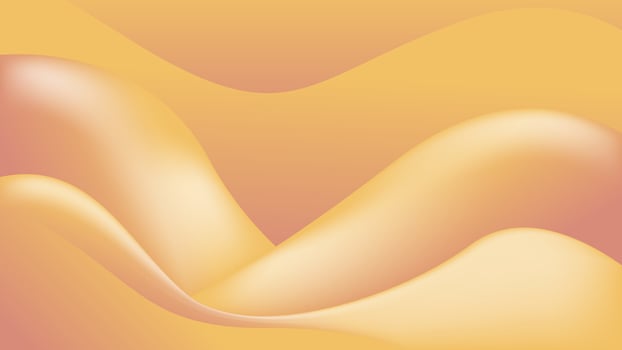 Waves blend seamlessly in this gradient abstract background vector