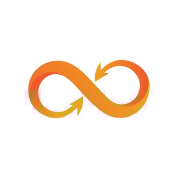 infinity logo and symbol template icons vector illustration.