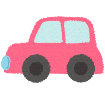 Cute sweet pink vehicle car png