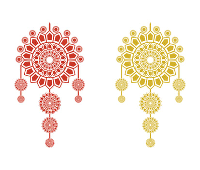 Free Hanging decorative vector elements