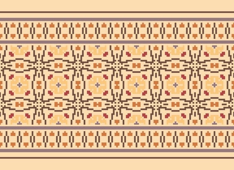 A Beautiful geometric ethnic oriental pattern traditional on white background.Aztec style,embroidery,abstract,vector,illustration.design for texture,fabric,clothing,wrapping,decoration,carpet,print. vector