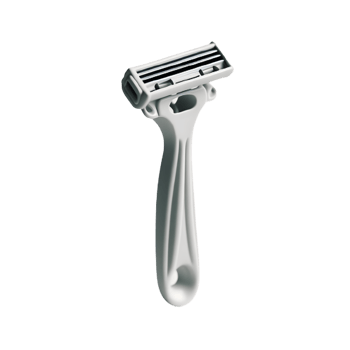 AI generated Isolated razor cutout object on transparent background, PNG file