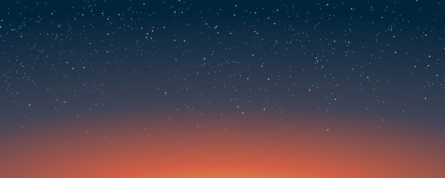 sky background with stars vector