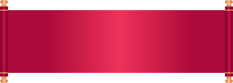 Chinese Paper Scroll Illustration png