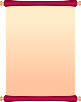 Chinese Paper Scroll Illustration png