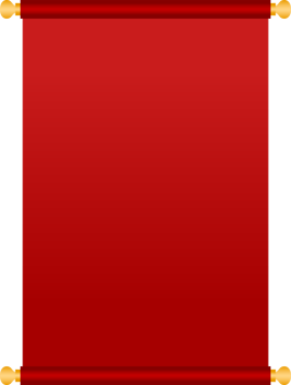 Chinese Paper Scroll Illustration png