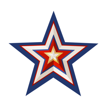 PNG - Star Deco PNG Transparent