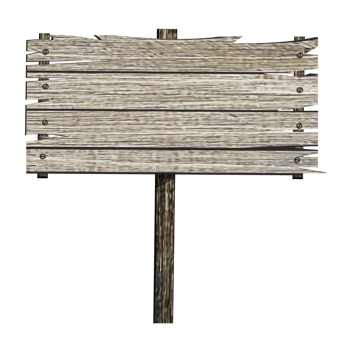 PNG - Old Wooden Sign PNG