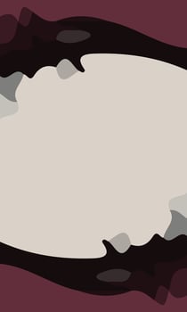 Aesthetic brown abstract background with copy space area. Suitable for poster and banner vector