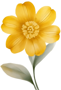 AI generated a flower for decoration. png