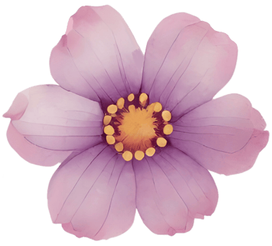 AI generated a flower for decoration. png