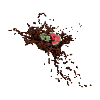 Realistic 3D render of watermelon Fruit best for commercial and Design purpose png