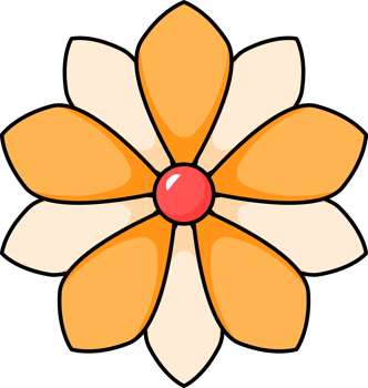 Illustration Of Spring Decorative Flowers png