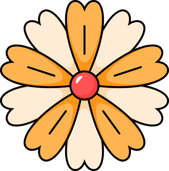 Illustration Of Spring Decorative Flowers png