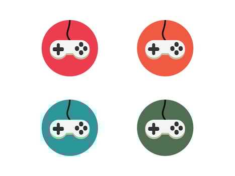 Games Icon, Video Games, Game Controllers, Symbol, Racing Video Game, Icon Design Vector