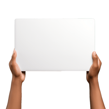 AI generated Placard png isolated on transparent background