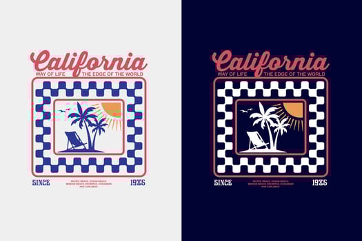 Creative streetwear graphic tee concept vector graphic design templates