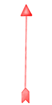Red arrow sign png