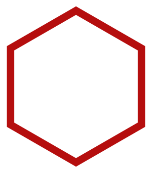 Honeycomb Shape, Beehive or Bee House Form, Hexagonal, can use for Frame, Emblem, Logo Gram, Apps, Pictogram,  Decoration, Ornate, Tile, Mosaic,  Background, Website or Graphic Design Element. PNG
