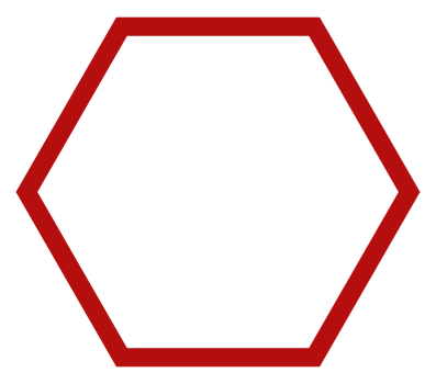 Honeycomb Shape, Beehive or Bee House Form, Hexagonal, can use for Frame, Emblem, Logo Gram, Apps, Pictogram,  Decoration, Ornate, Tile, Mosaic,  Background, Website or Graphic Design Element. PNG