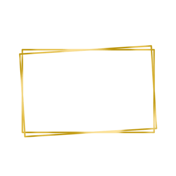 Square Gold Frame png