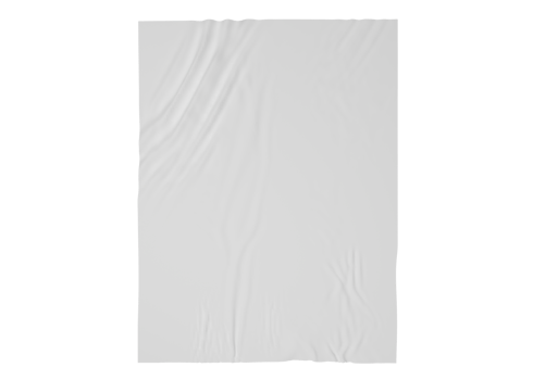 Glued poster mockup png
