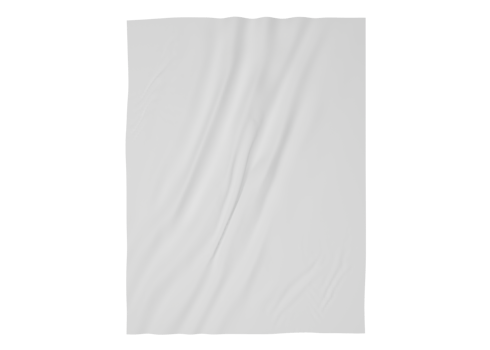 Crumpled poster mockup png