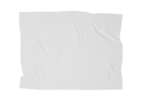 Wrinkled poster mockup png