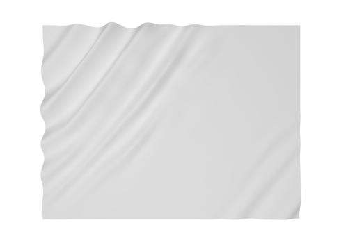 Crumbled poster mockup png
