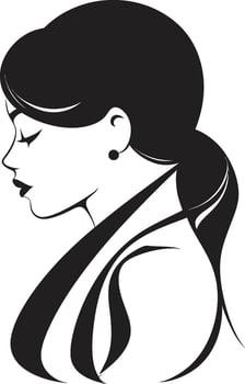 Empowerment Aura Emblematic Icon Set HerStrength Empowerment Vector Emblem Set