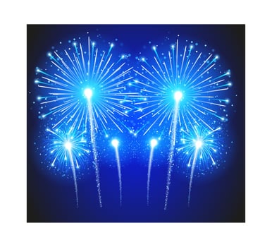 Beautiful Vector Fireworks