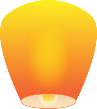 Sky Lantern Illustration png