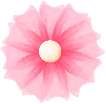 Pink Watercolor Flower png
